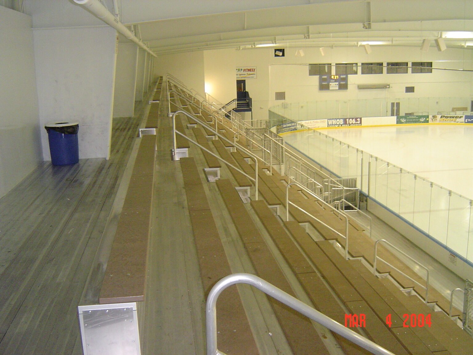 Custom Designed Bleachers American Aluminum Seating Inc.