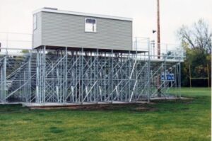 Custom Designed Bleachers | American Aluminum Seating Inc.